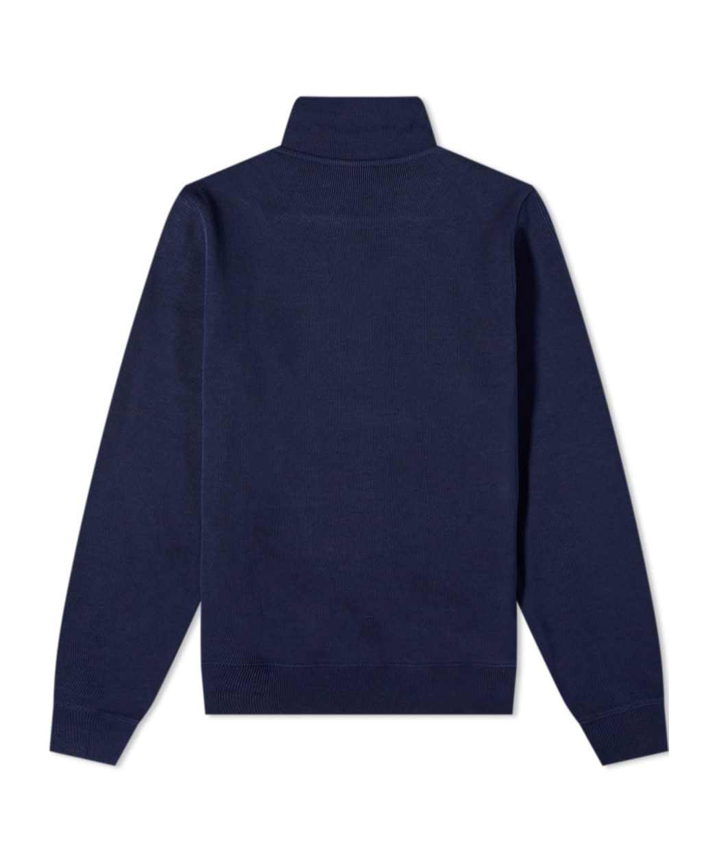 Lacoste Cotton Fleece Half Zip Pullover In Black