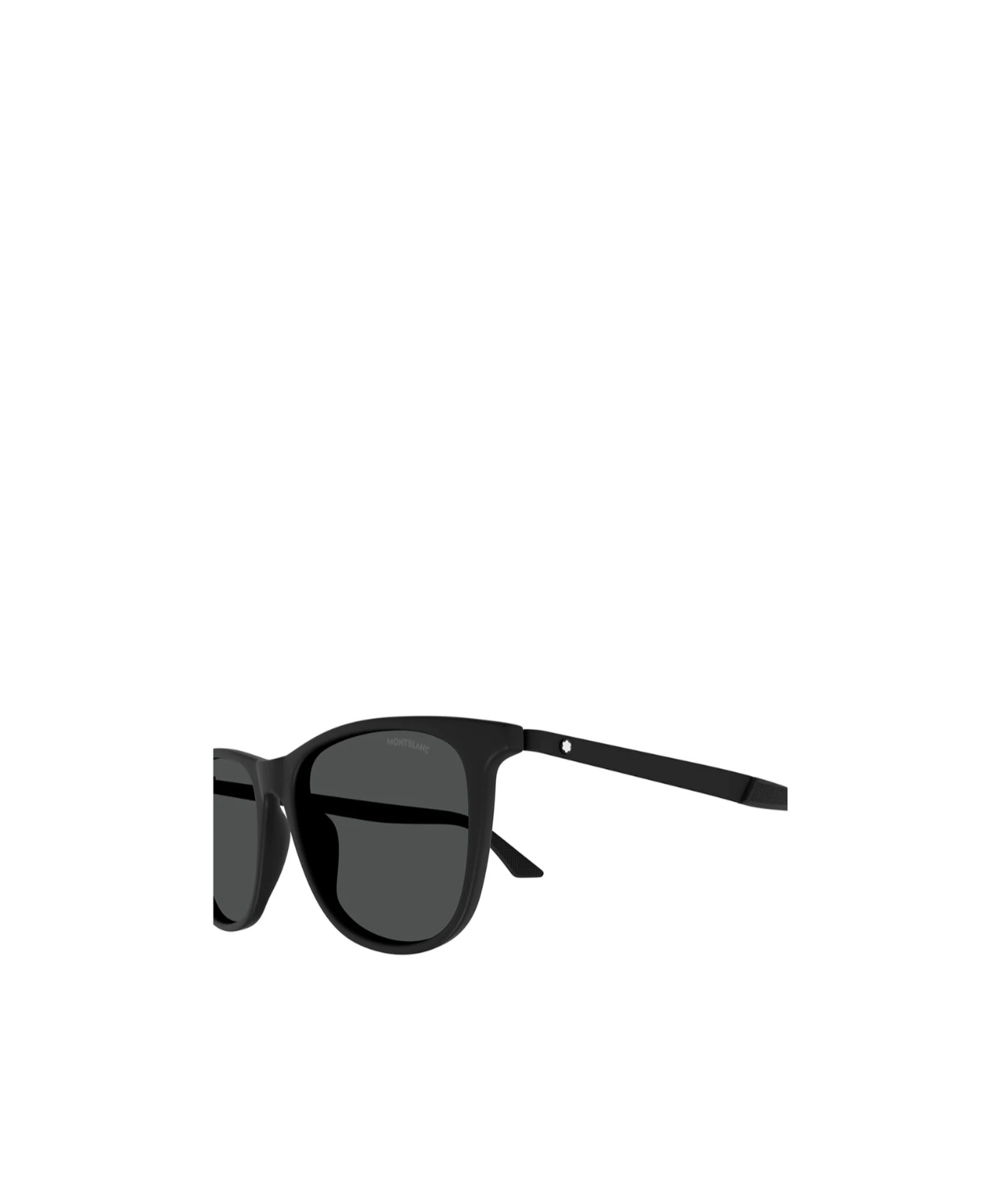 Montblanc Eyewear Square Frame Sunglasses In Black