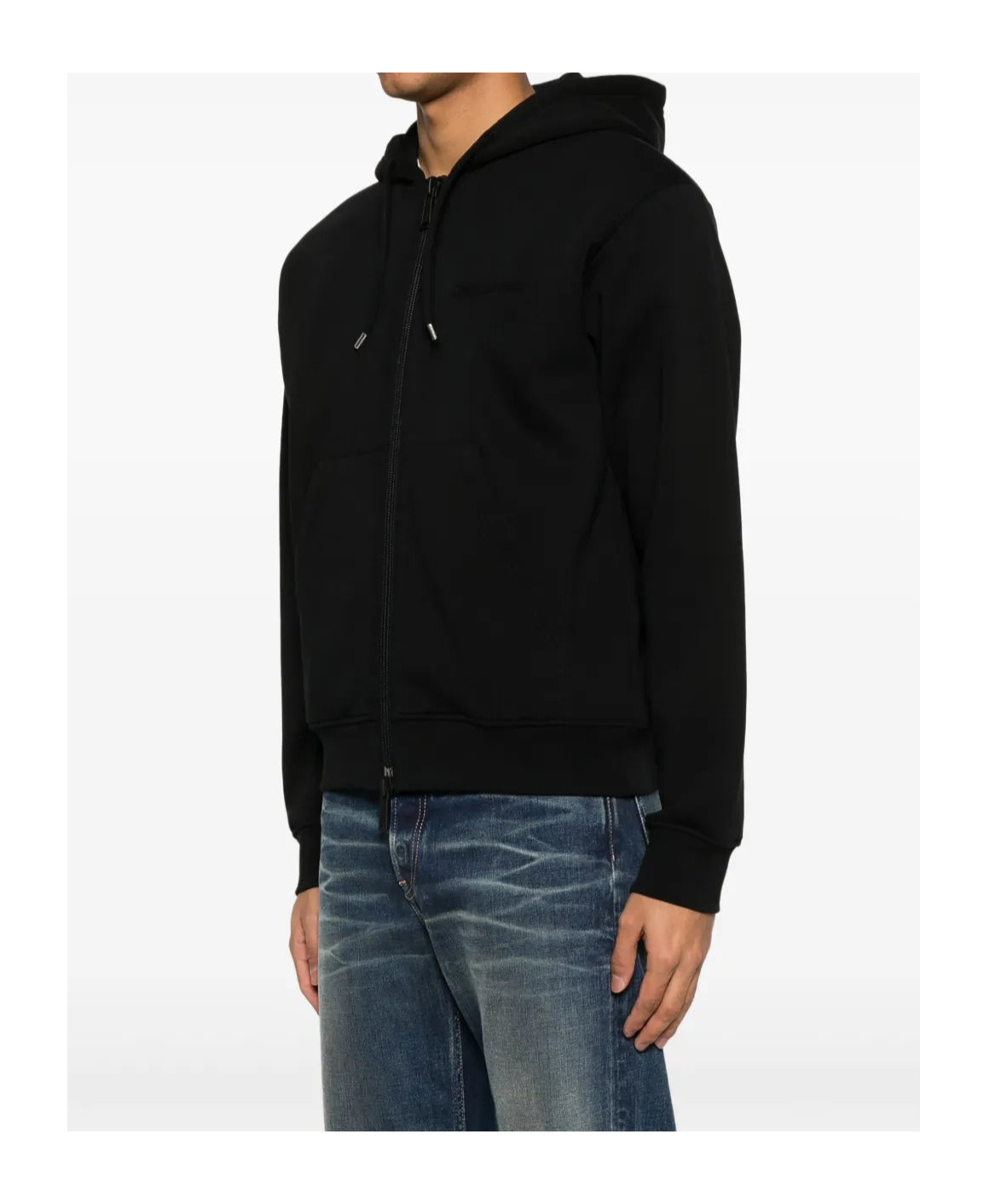 Dsquared2 Textured-finish Jacket In Black