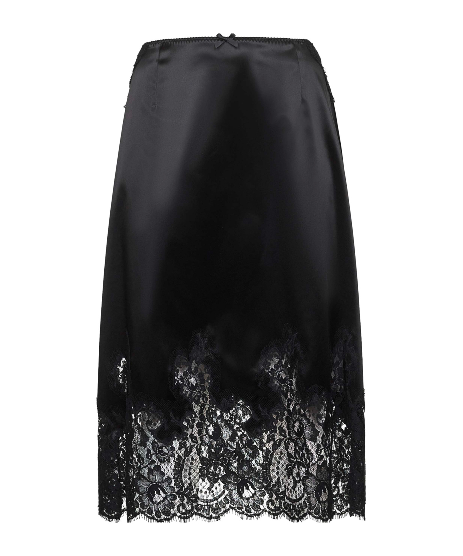 Dolce & Gabbana Lace Skirt In Black