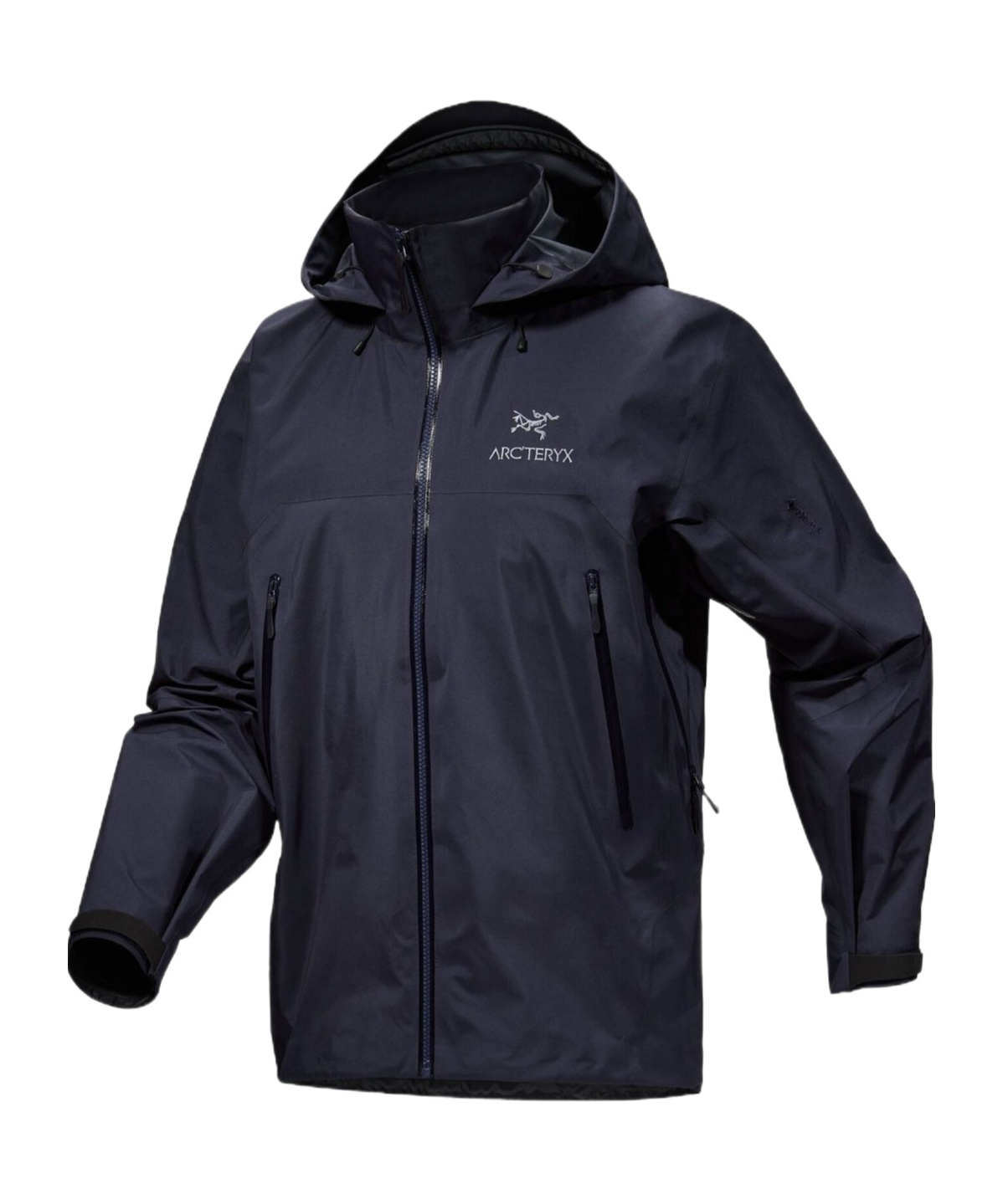 Arc'teryx Beta Ar Zippered Casual Jacket In Black