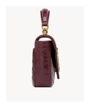 Saint Laurent Mini College Shoulder Bag In Red