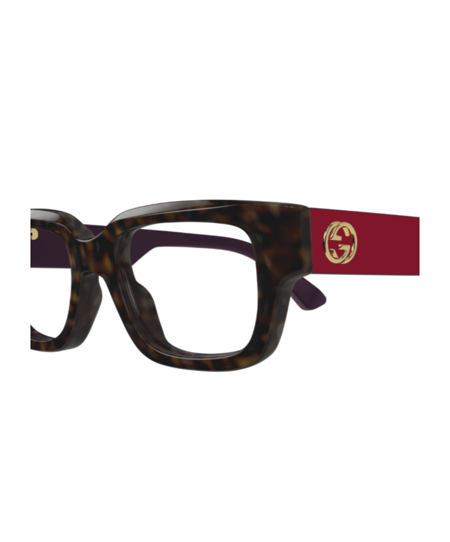 Gucci Geometrically Framed Flat Mirror In Black