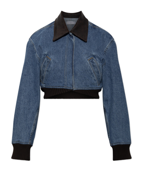 Iro Long-sleeve Denim Jacket In Blue