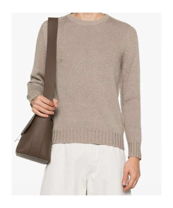 Drumohr Cotton Sweater In Nude