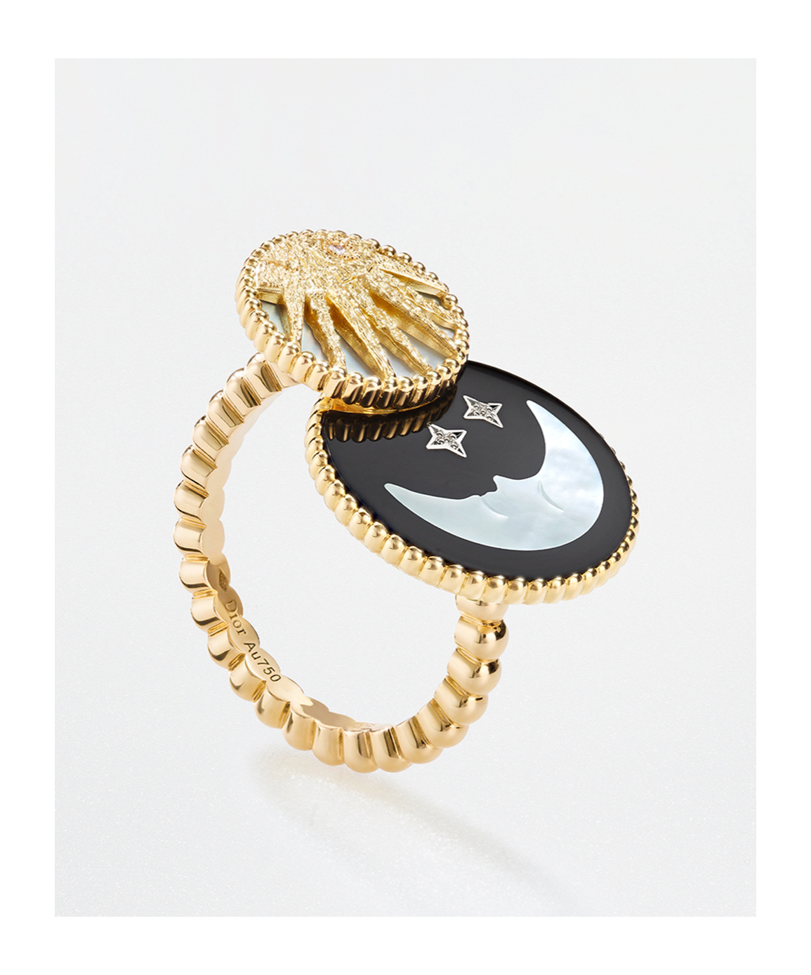 Dior Rose Céleste Ring In Multi