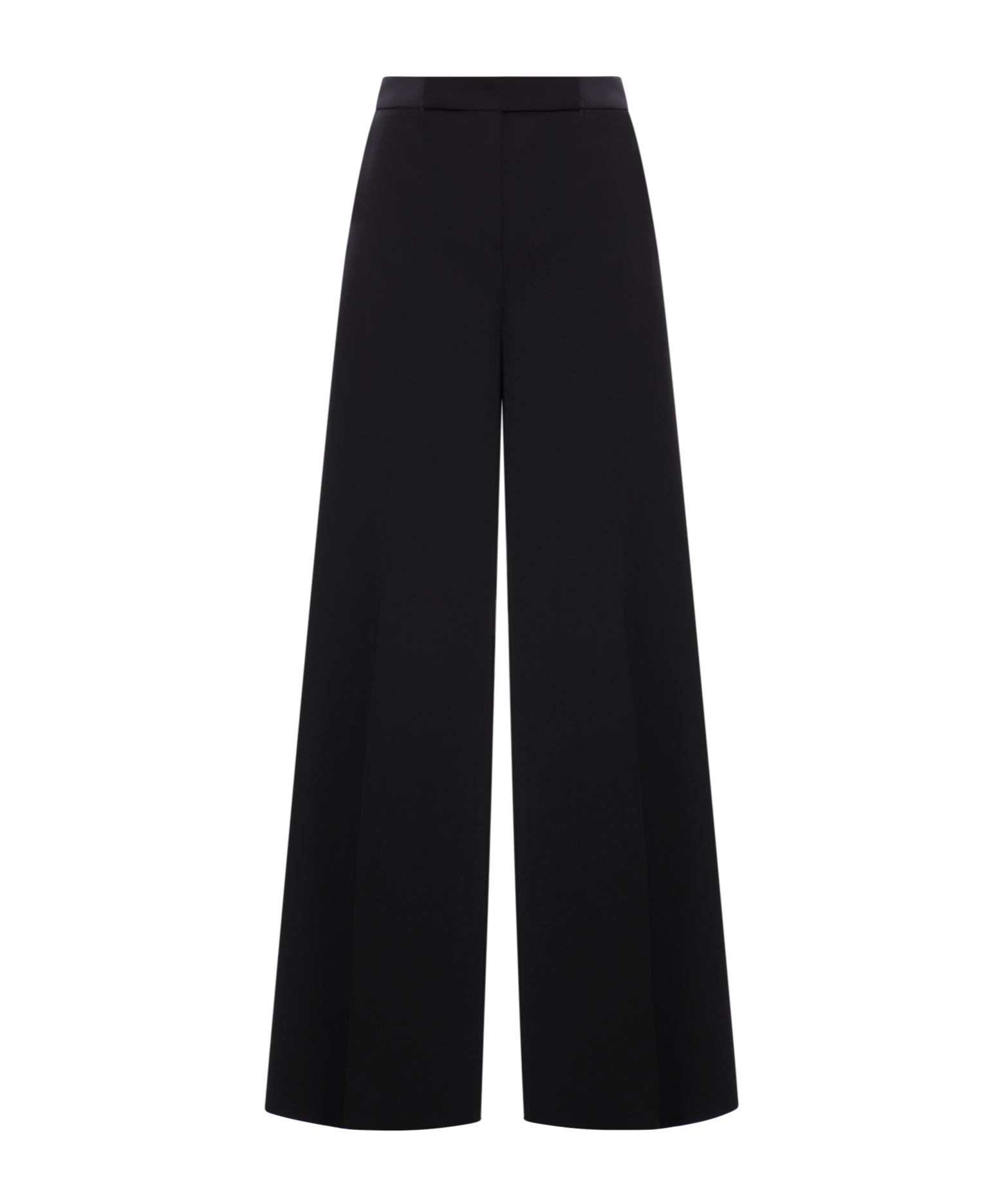 Max Mara Navigli Cotton Trousers In Black