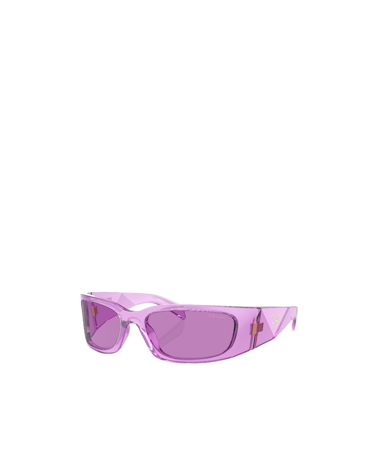 Prada Eyewear Butterfly Frame Sunglasses In Pink