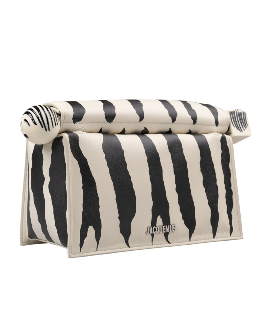 Jacquemus Folding Clutch Bag In Brown