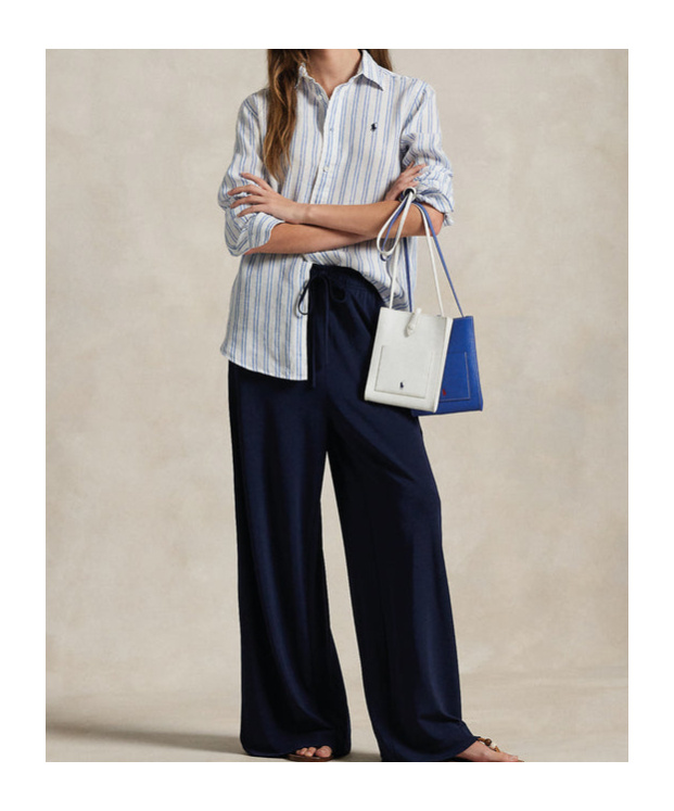 Shop Polo Ralph Lauren Striped Shirt In White