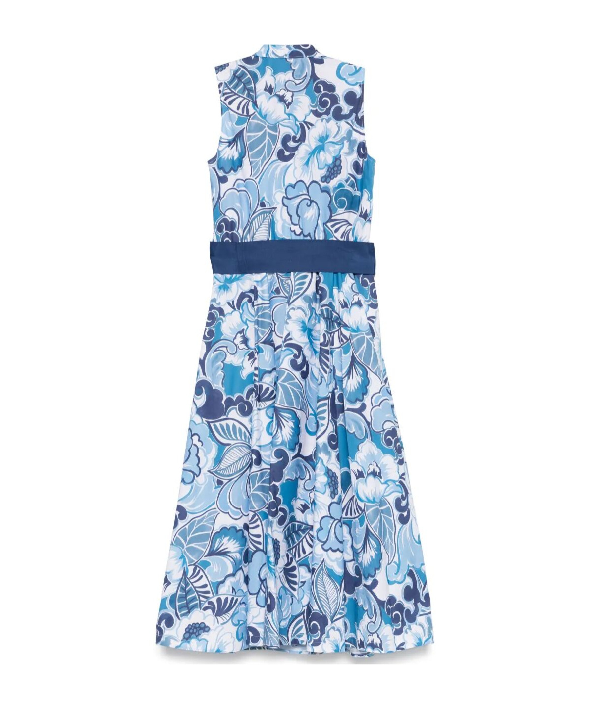 Sara Roka Sleeveless Dress In Blue