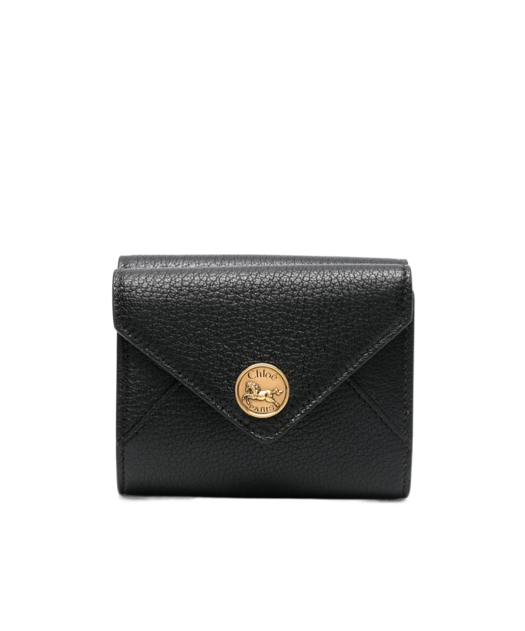 Chloé Leather Wallet In Black