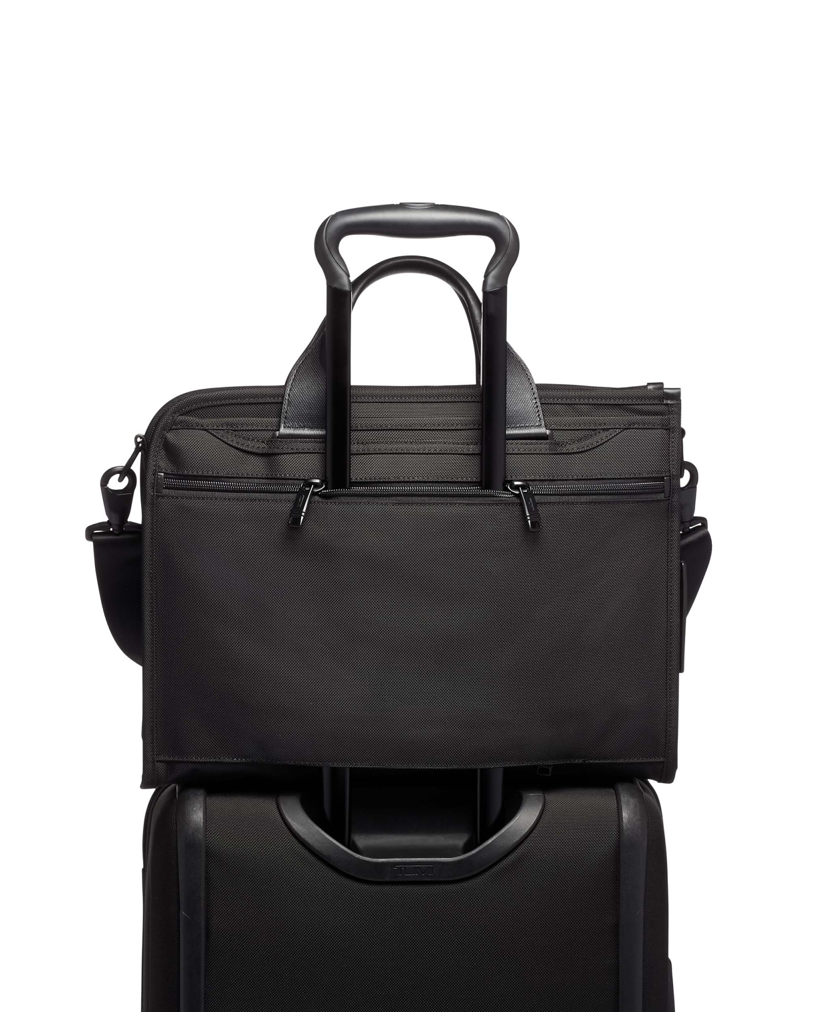 Tumi Alpha 3 Briefcase In Black