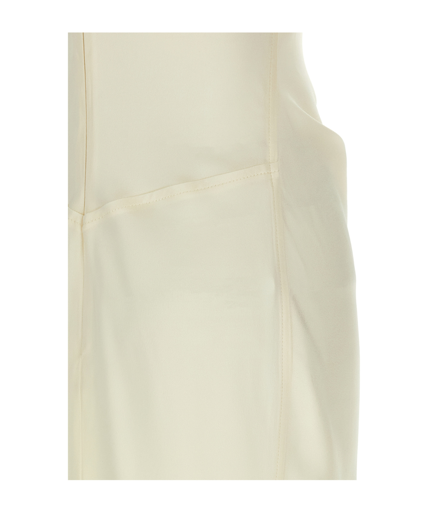 Victoria Beckham Vestido Isabella Blanco In White