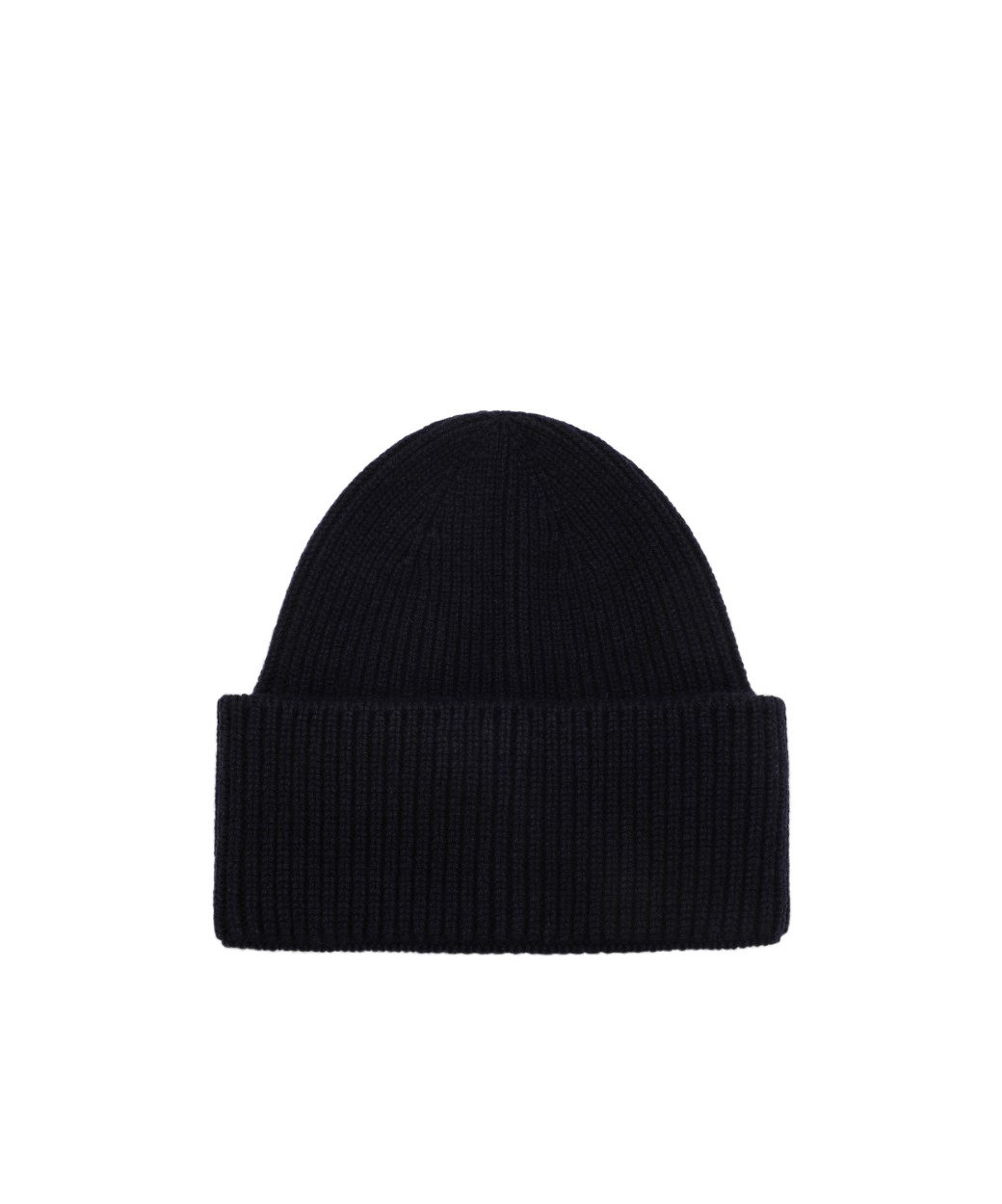 Destin Surl Rib Knitted Hat In Black