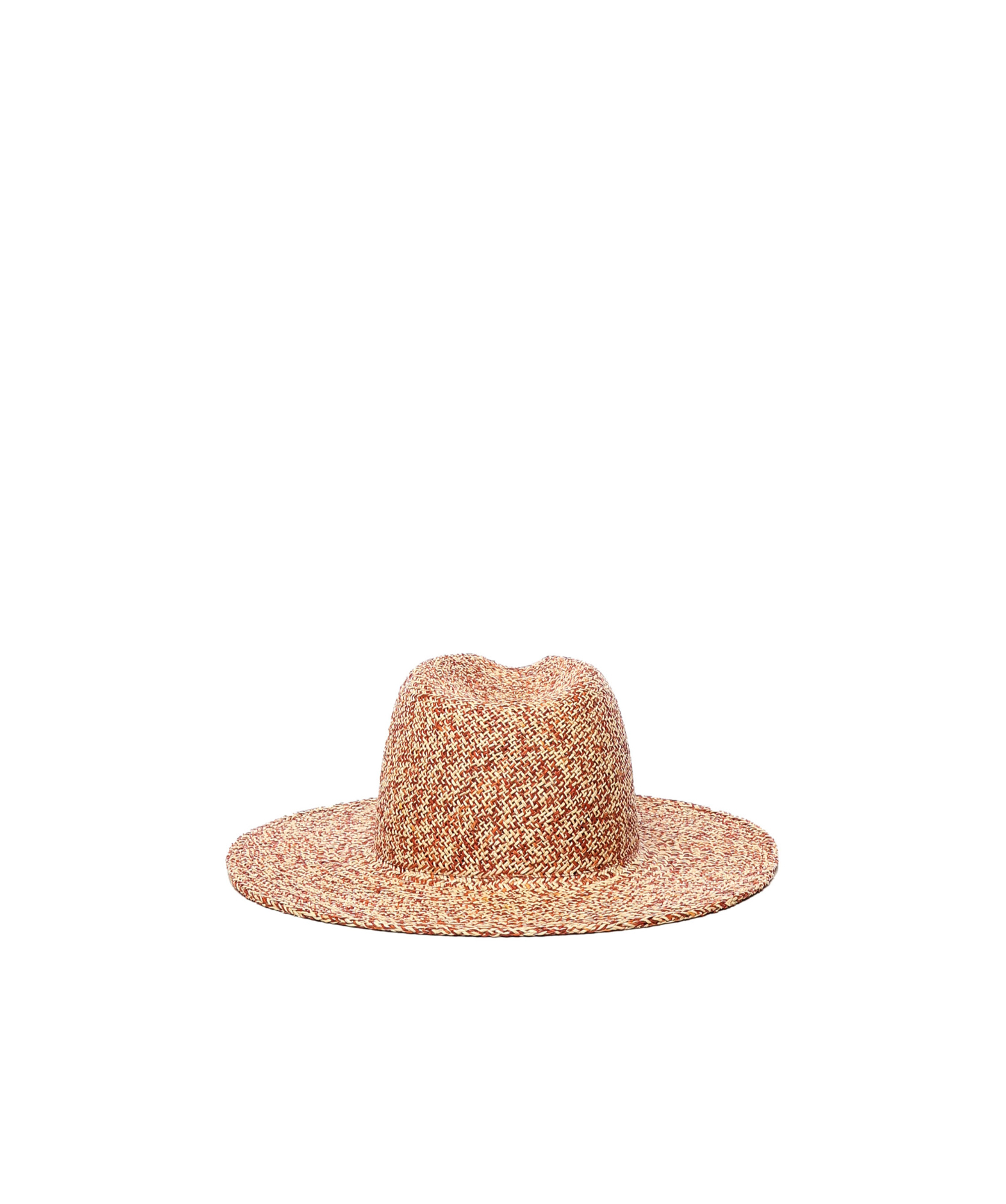 Ruslan Baginskiy Hat With Wide Brim In Beige Red