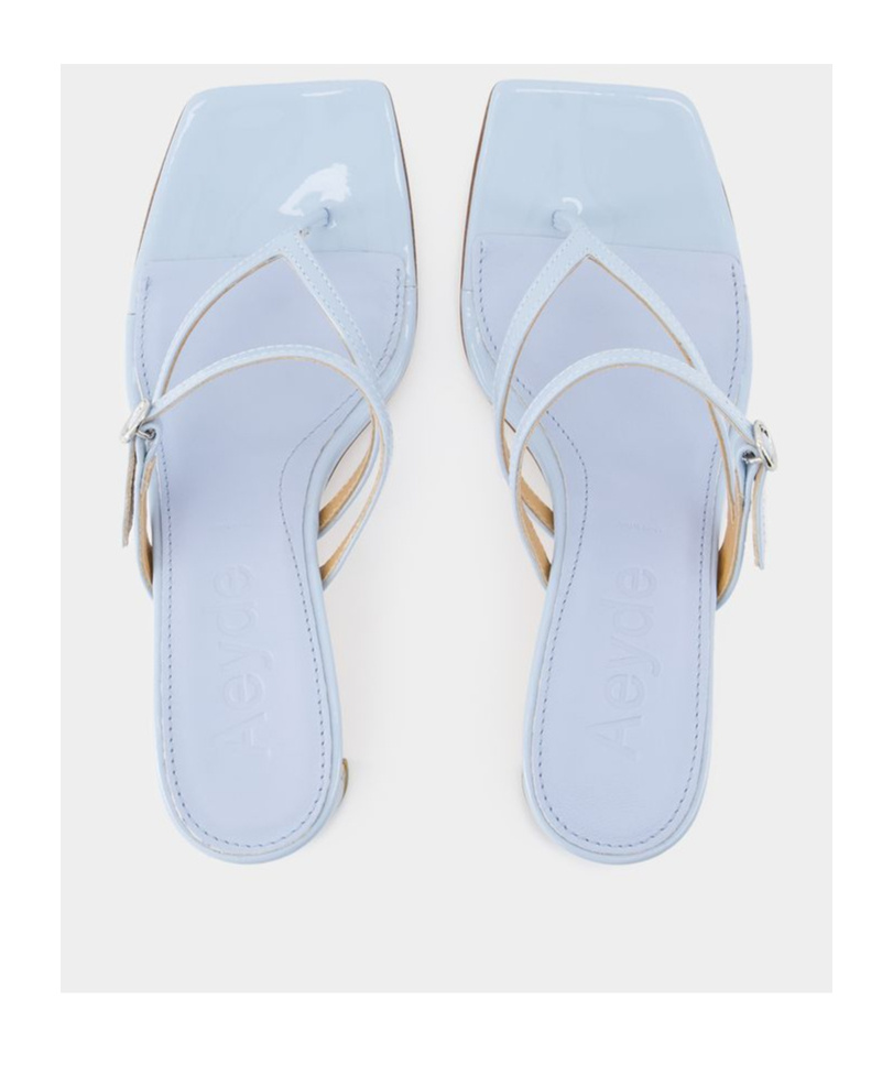 Aeyde Giselle Sandals - - Leather - Blue In Blue
