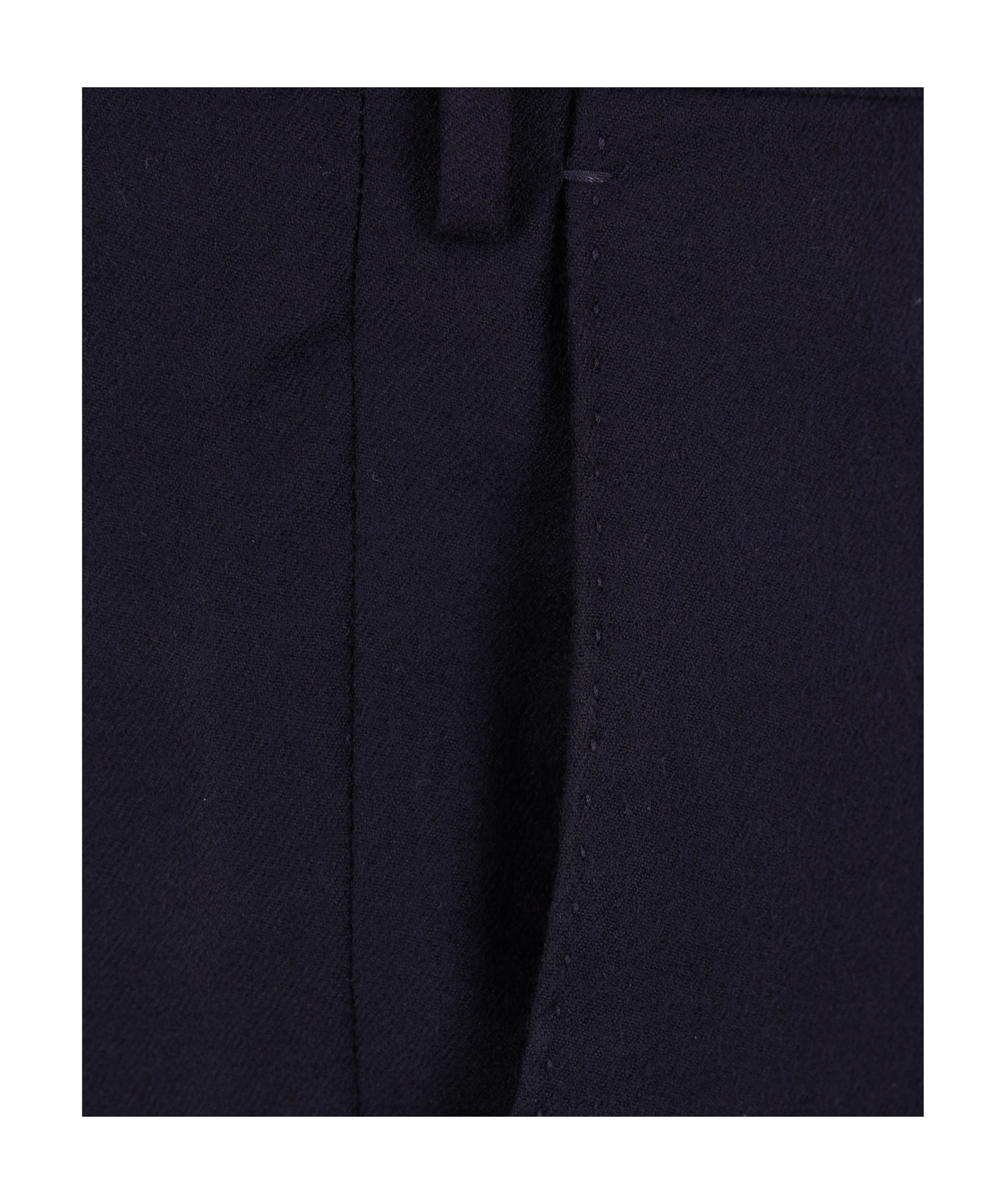 Incotex Virgin-wool Tailored Trousers In Black