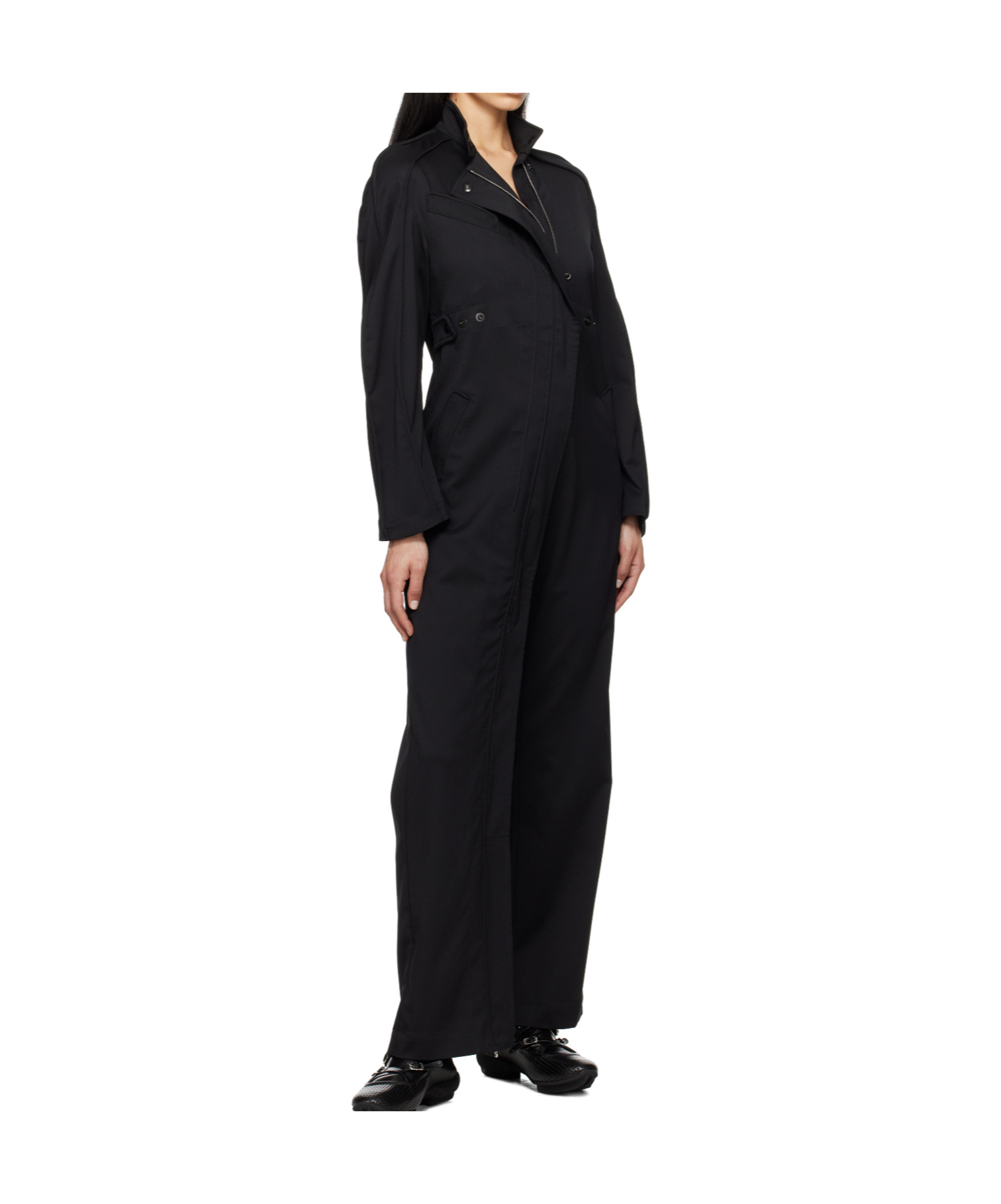 Kiko Kostadinov Avia Jumpsuit In Black