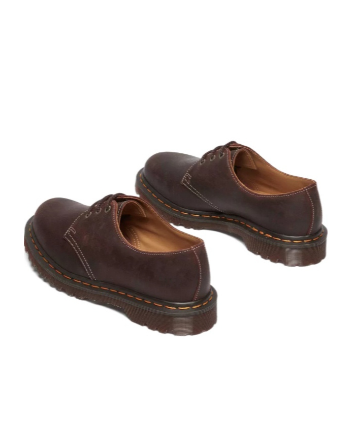 Dr. Martens' 8053 Crazy Horse Leather Casual Shoes In Black