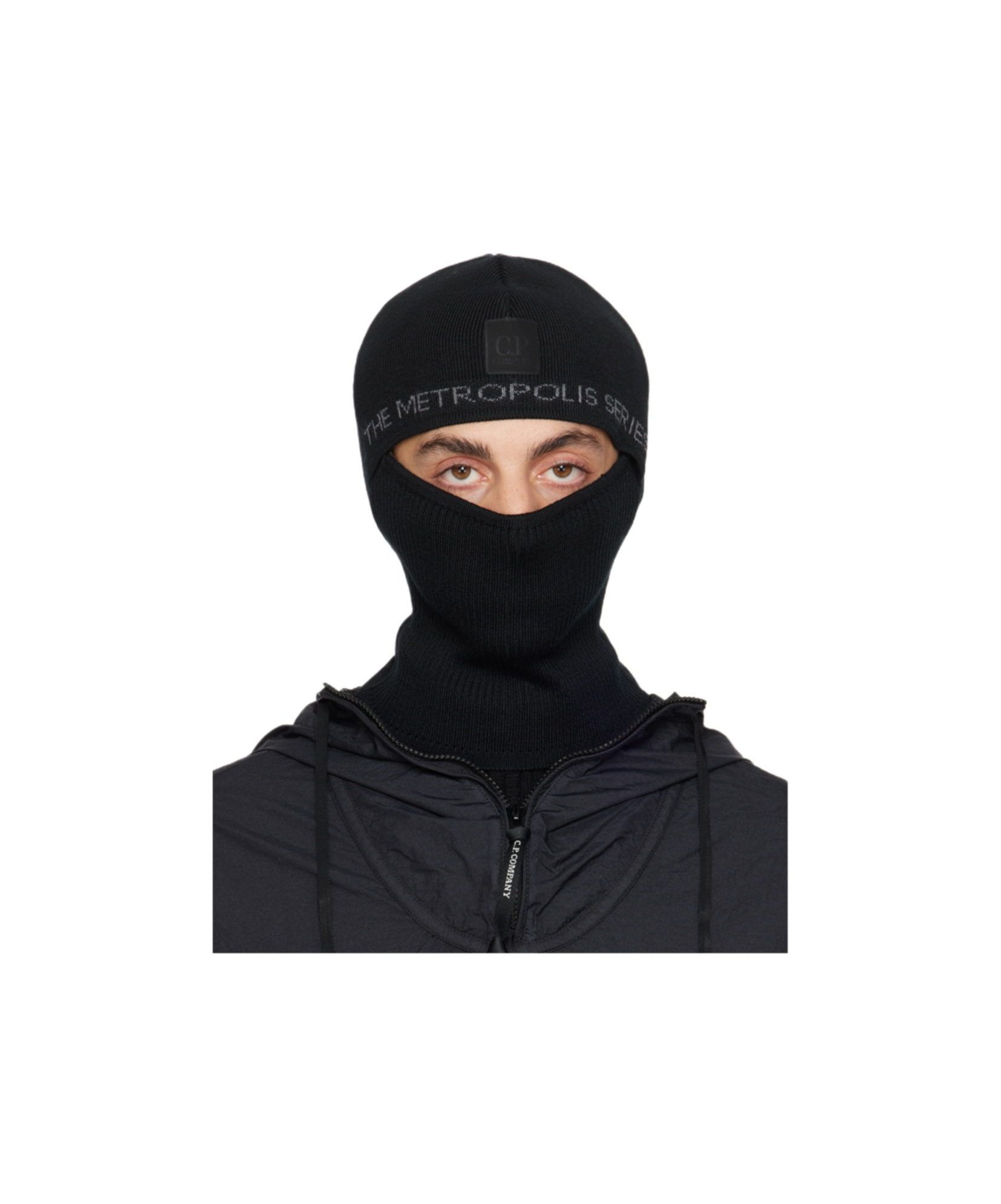 C.p. Company Metropolis Series Balaclava In Black