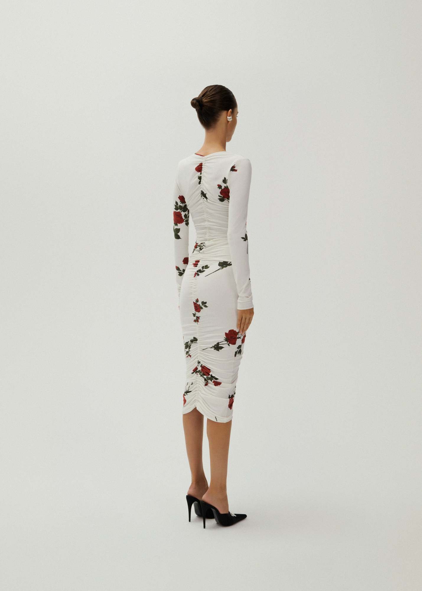 Magda Butrym V-neck Top In White