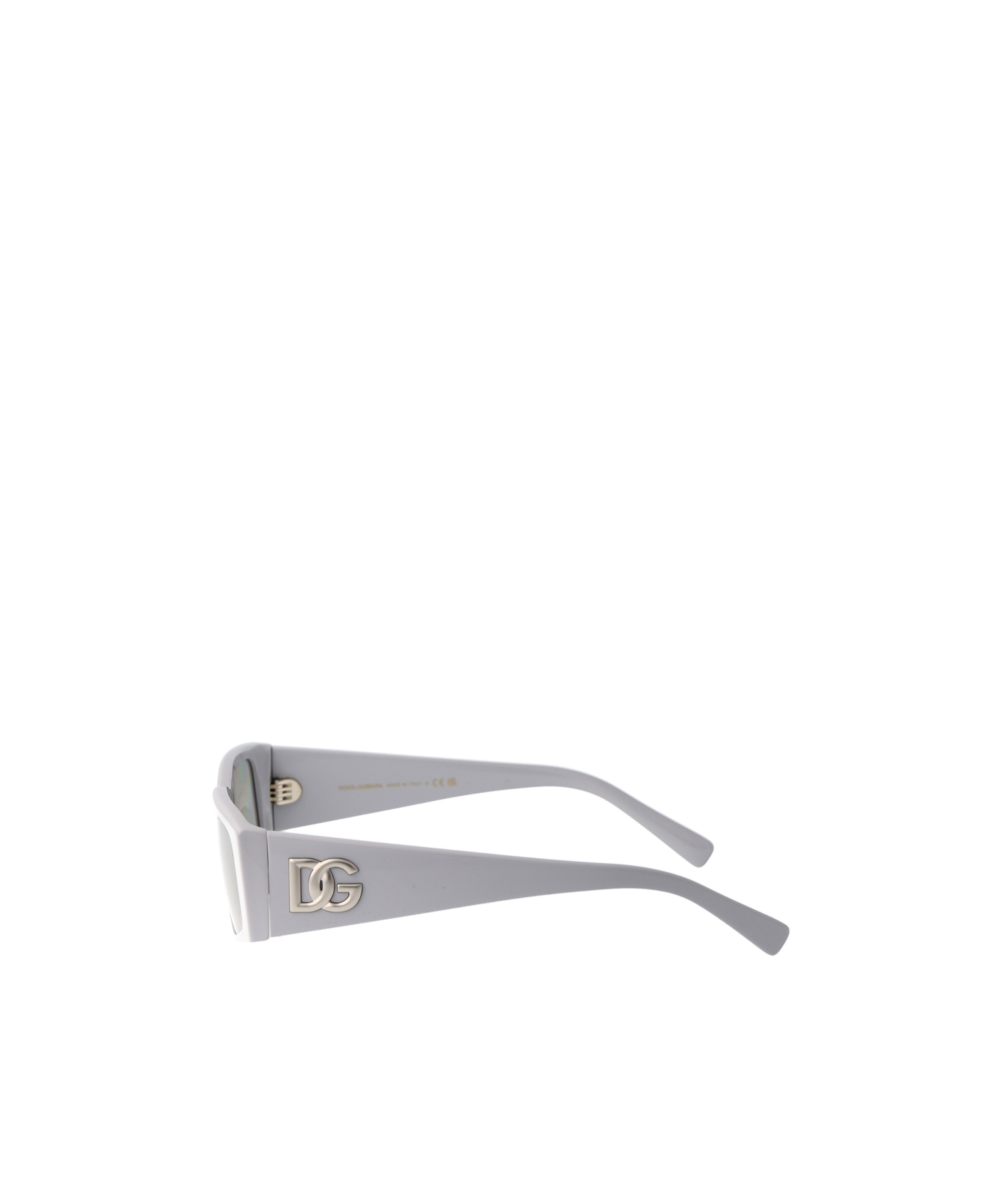 Dolce & Gabbana Dolce And Gabbana Light Grey Rectangular Men's Sunglasses Dg4453f 341887 55 In Gray