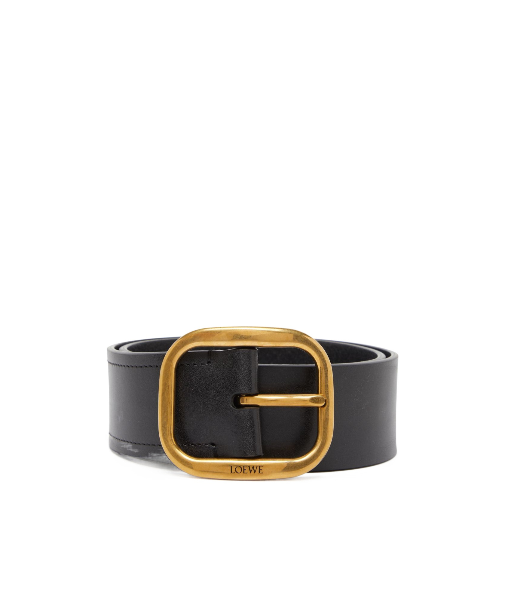 Loewe Leather Belt In Black