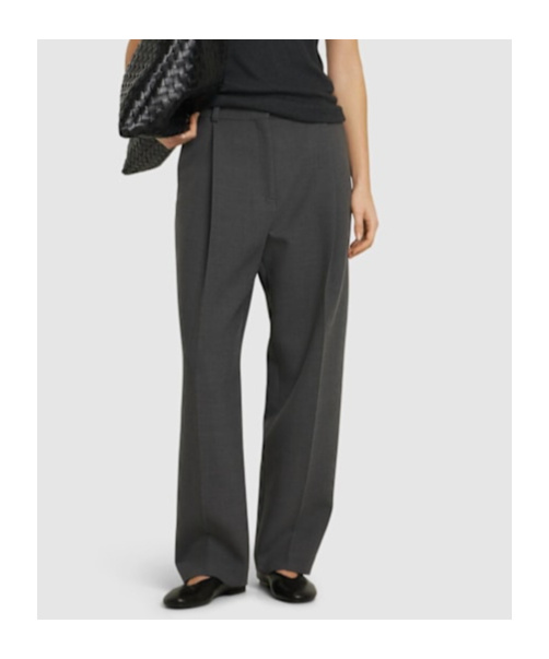 Totême Pleated Straight Pants