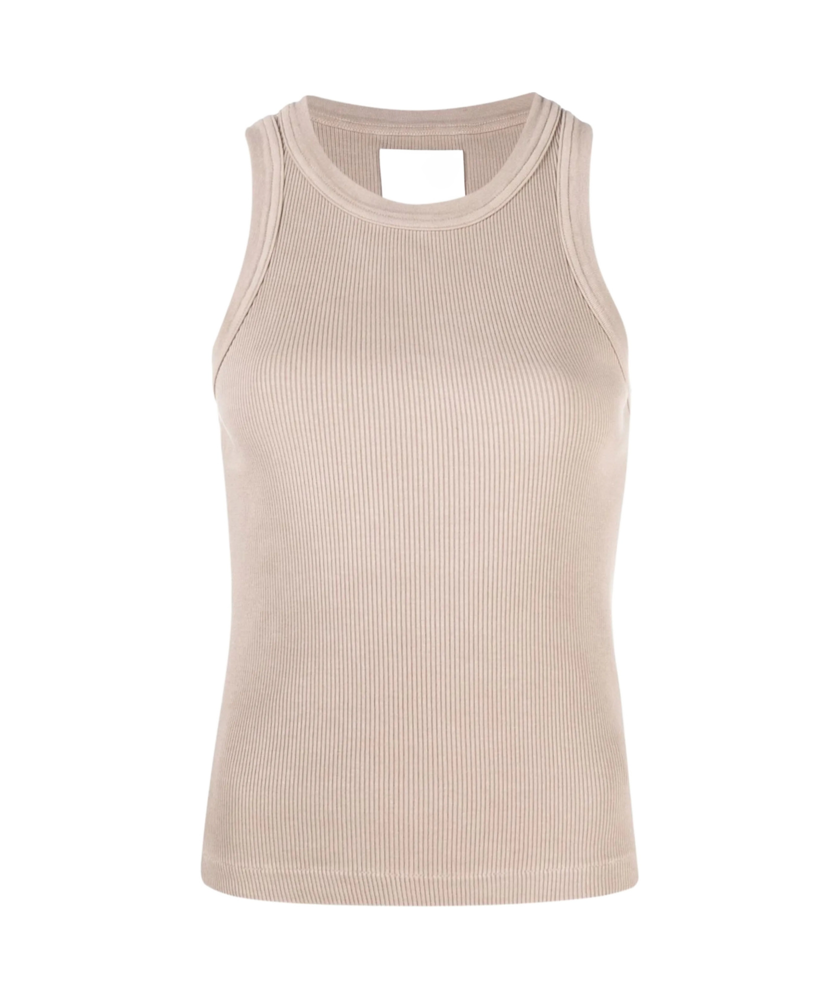 Citizen Of Humanity Citizens Of Humanity Sleeveless Ribbed Top In Brown