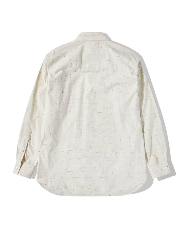 Bottega Veneta Long-sleeved Lapel Shirt In White