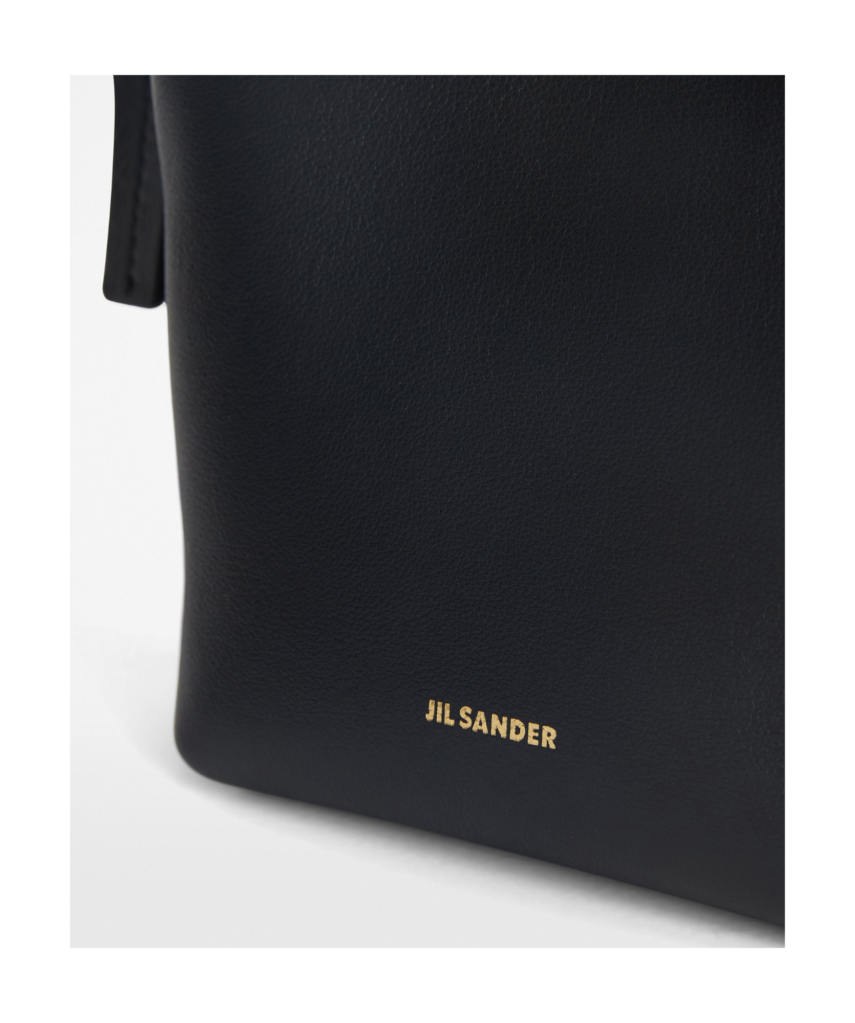 Jil Sander Knot Hobo Mini Shoulder Bag In Black