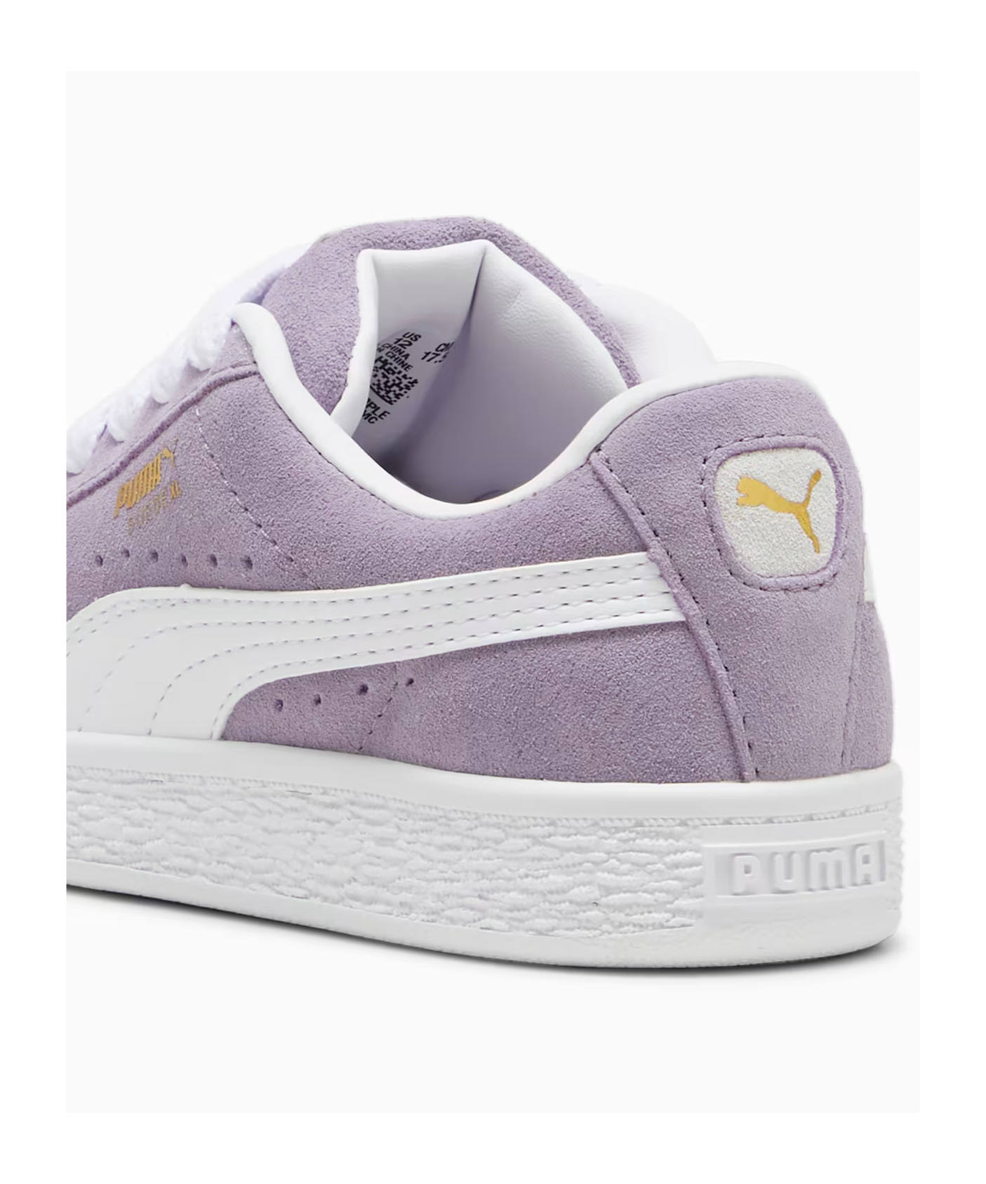 Puma Suede Xl Toddlers' Sneakers In Light Plum- White