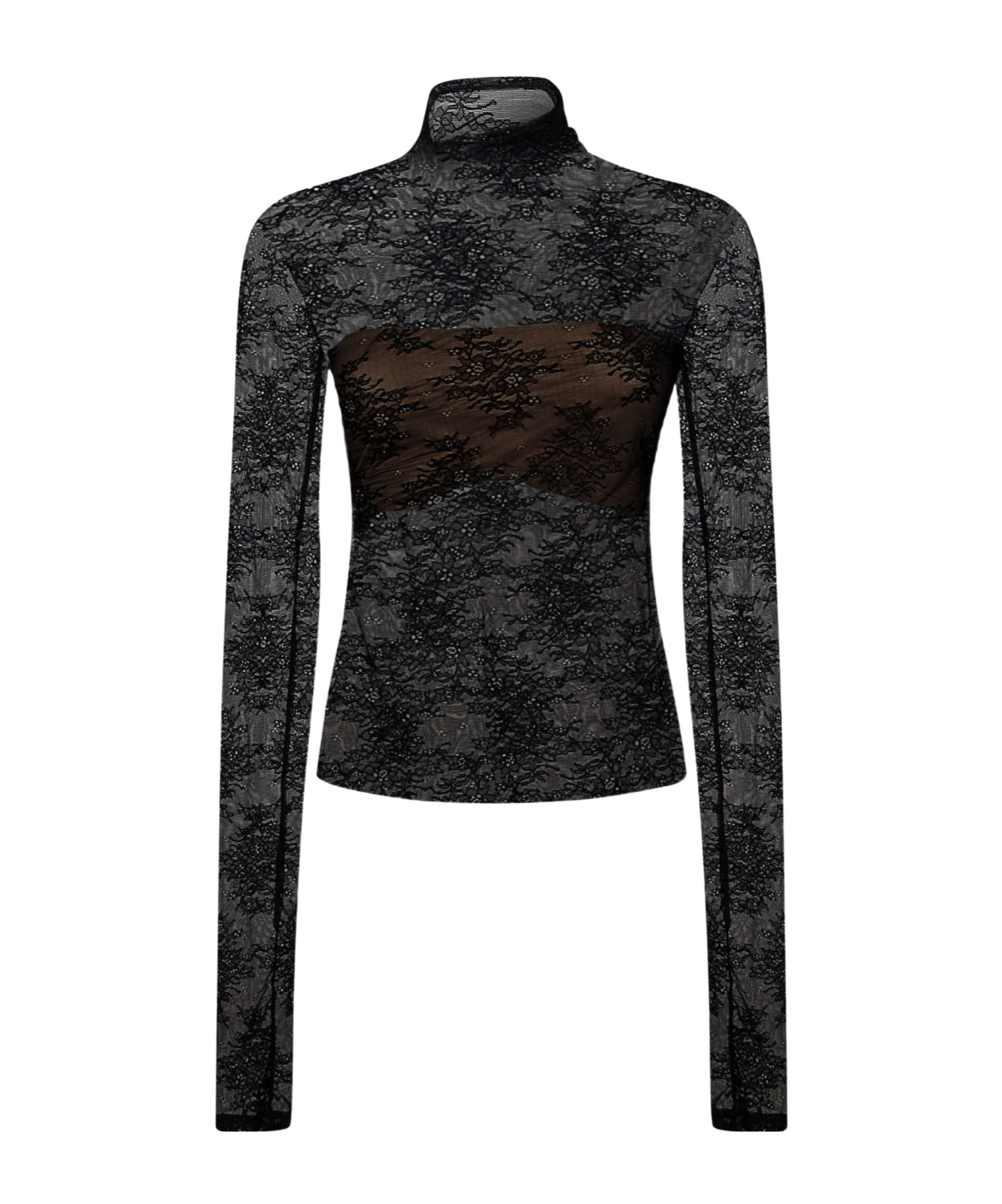 Amazuìn Lace Blouse In Black
