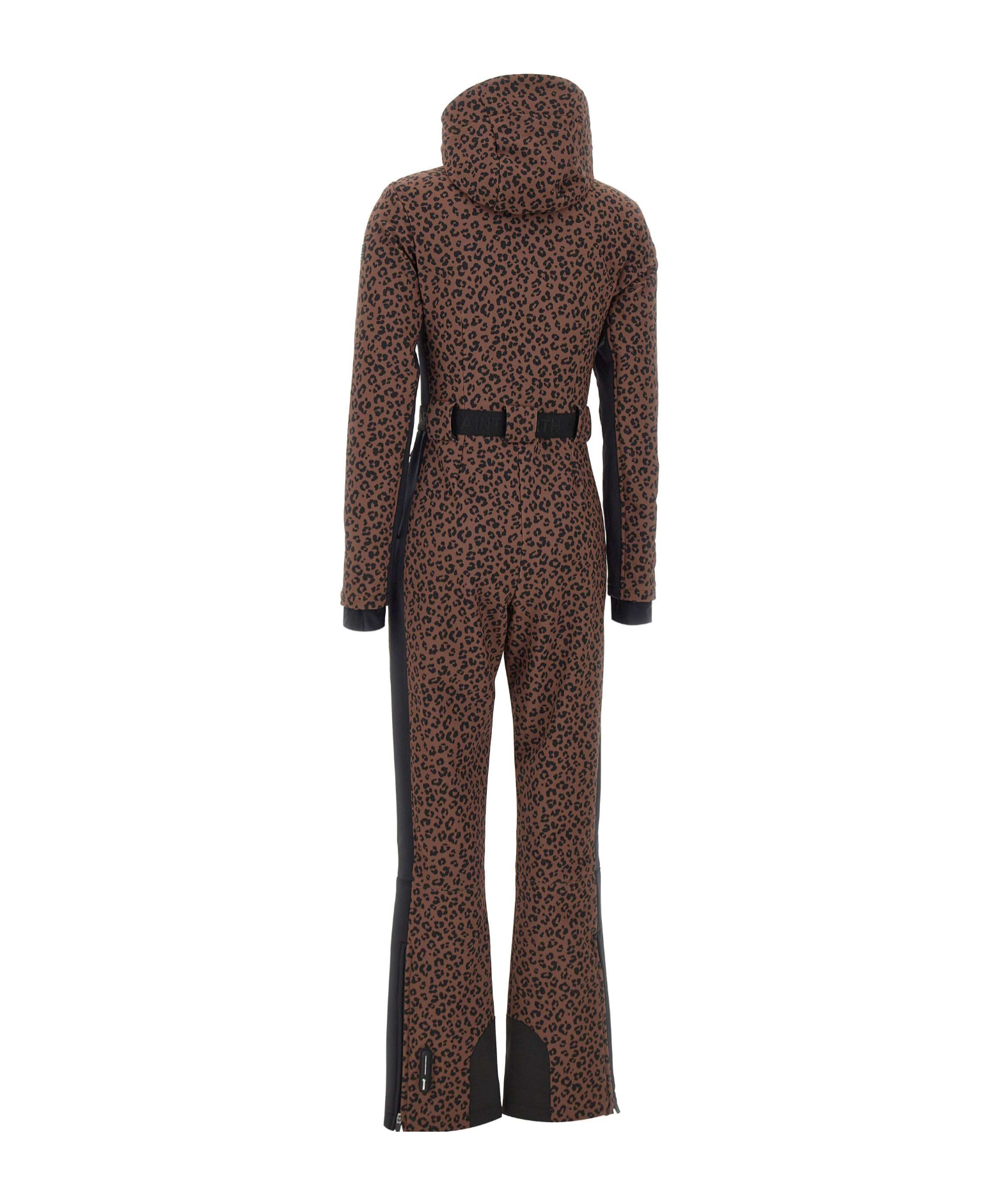 Mc2 Saint Barth Garmisch Ski Jumpsuit In Brown