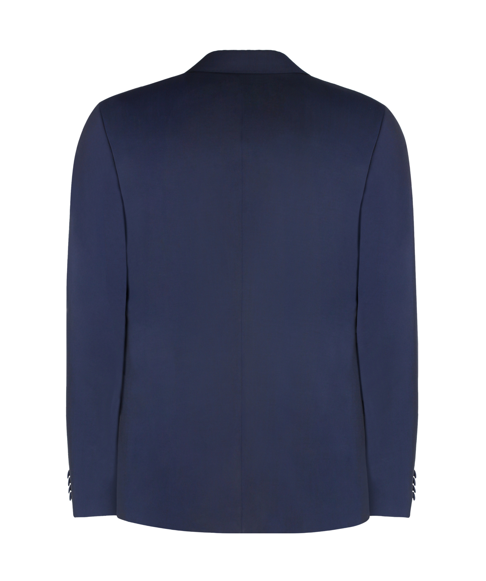 Zegna Single-breasted Suit In Navy Blue