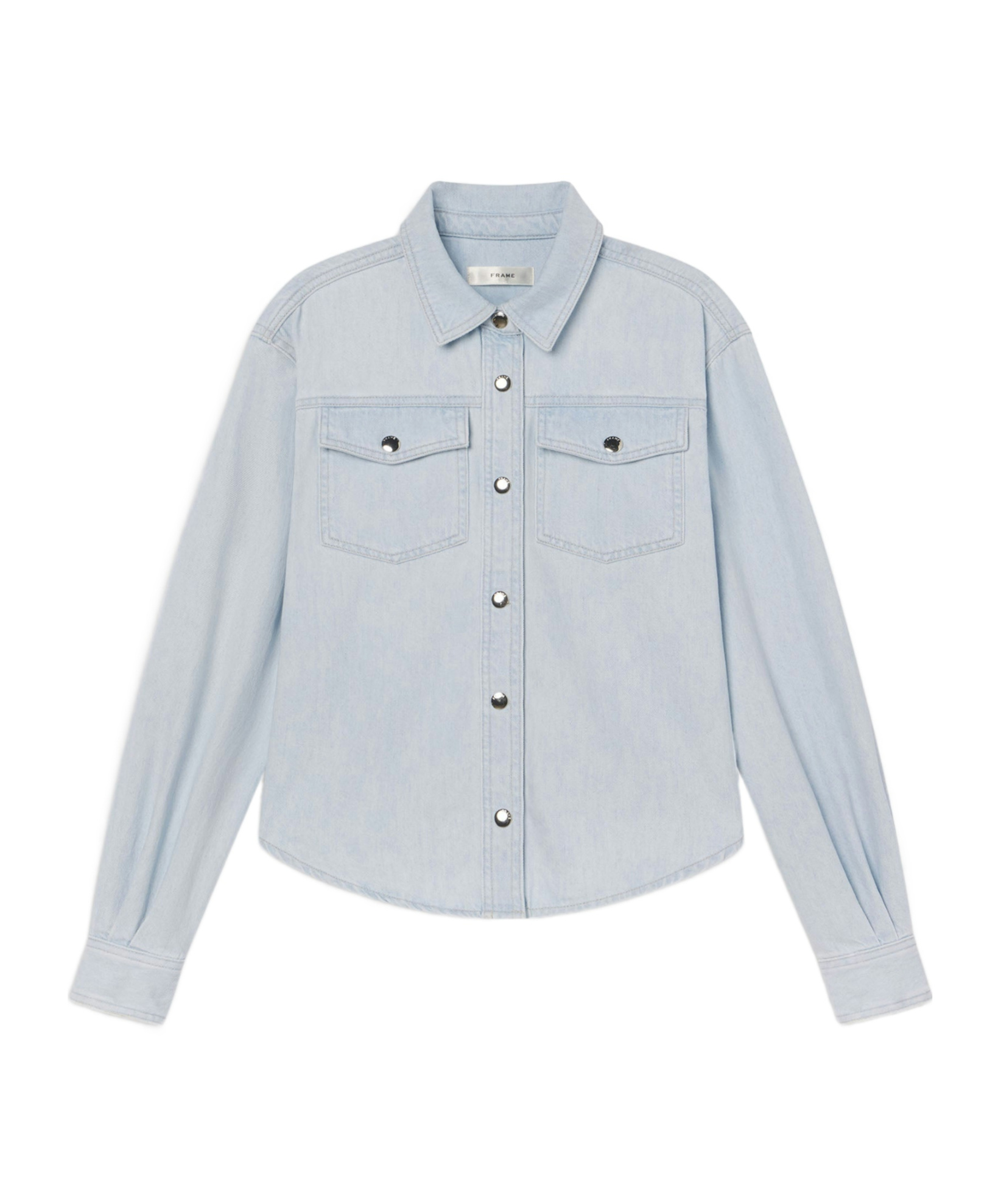 Frame The Mainstay Shirt In Misty