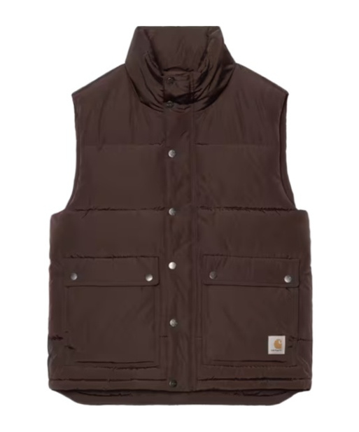 Carhartt Brent Vest In Brown
