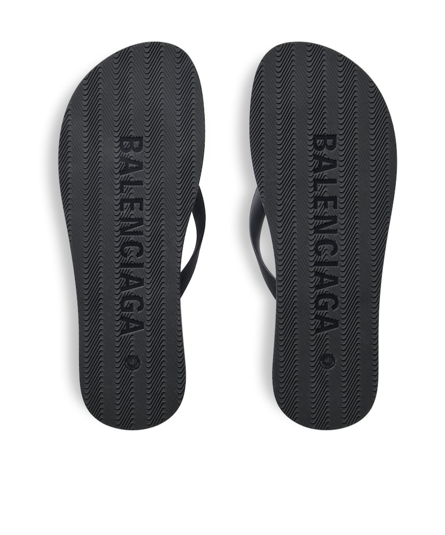 Balenciaga Heeled Sandals With Flat Sole And Open Toe