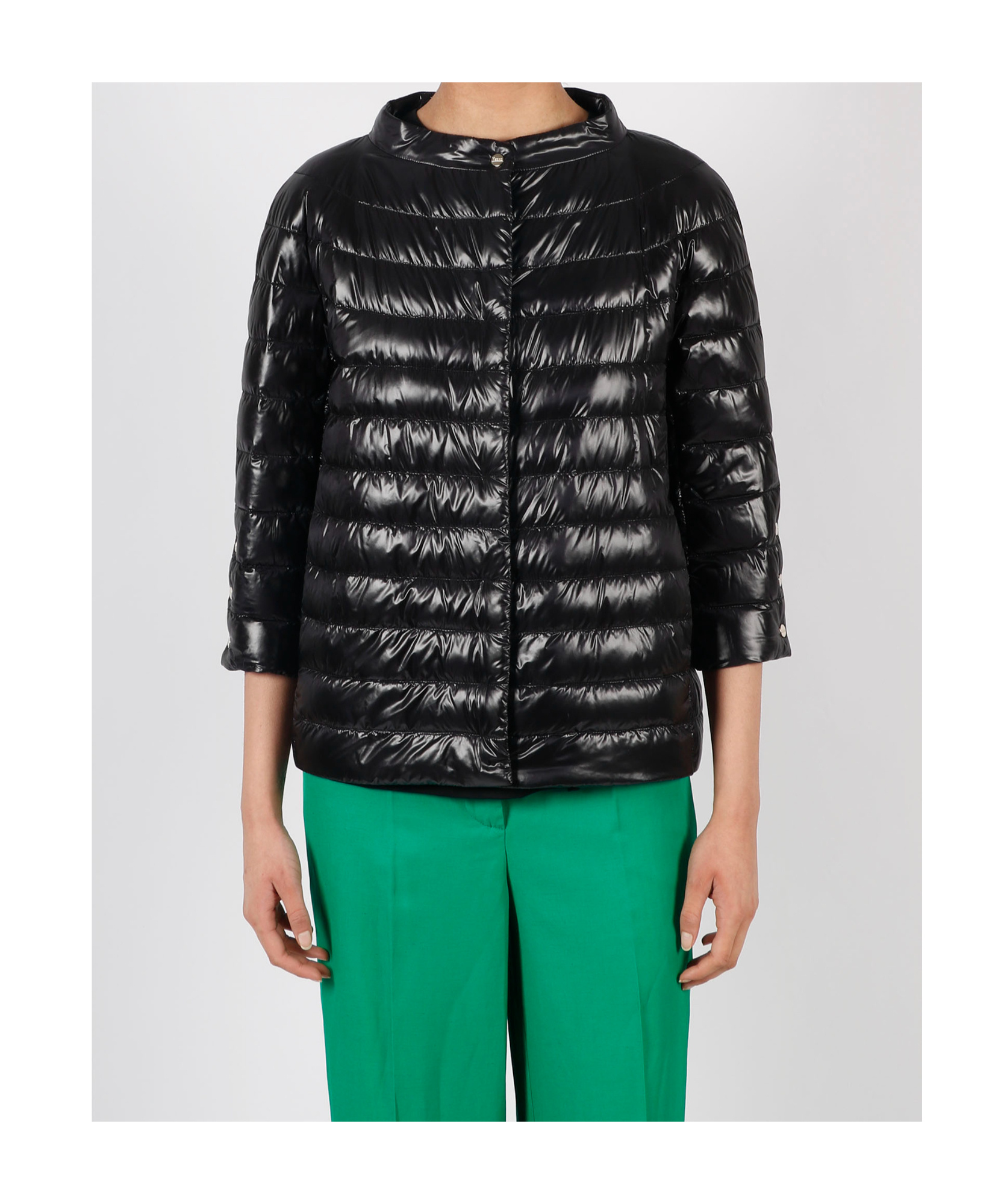 Herno Padded Coat In Black