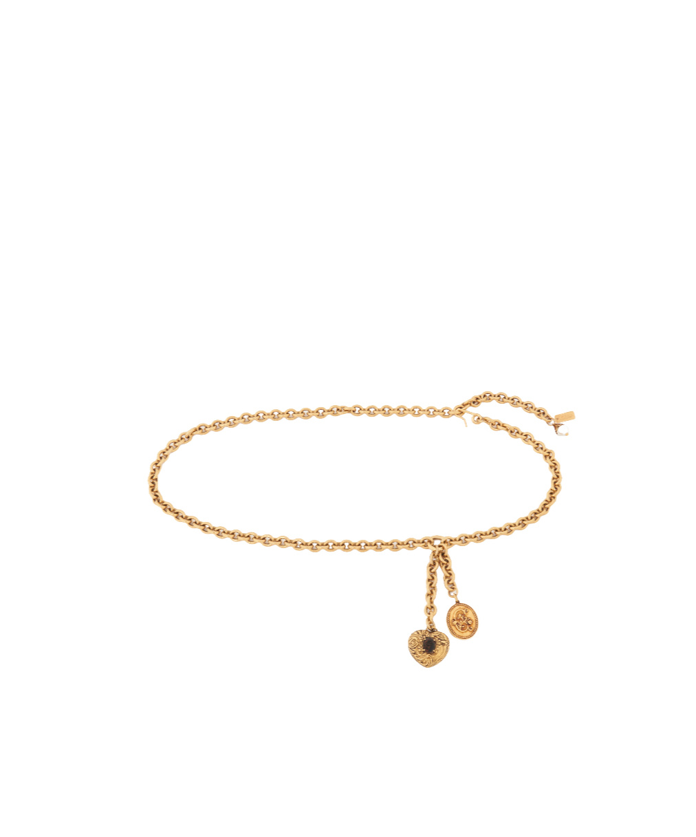 Chloé Chain And Pendant Belt Collection In Gold