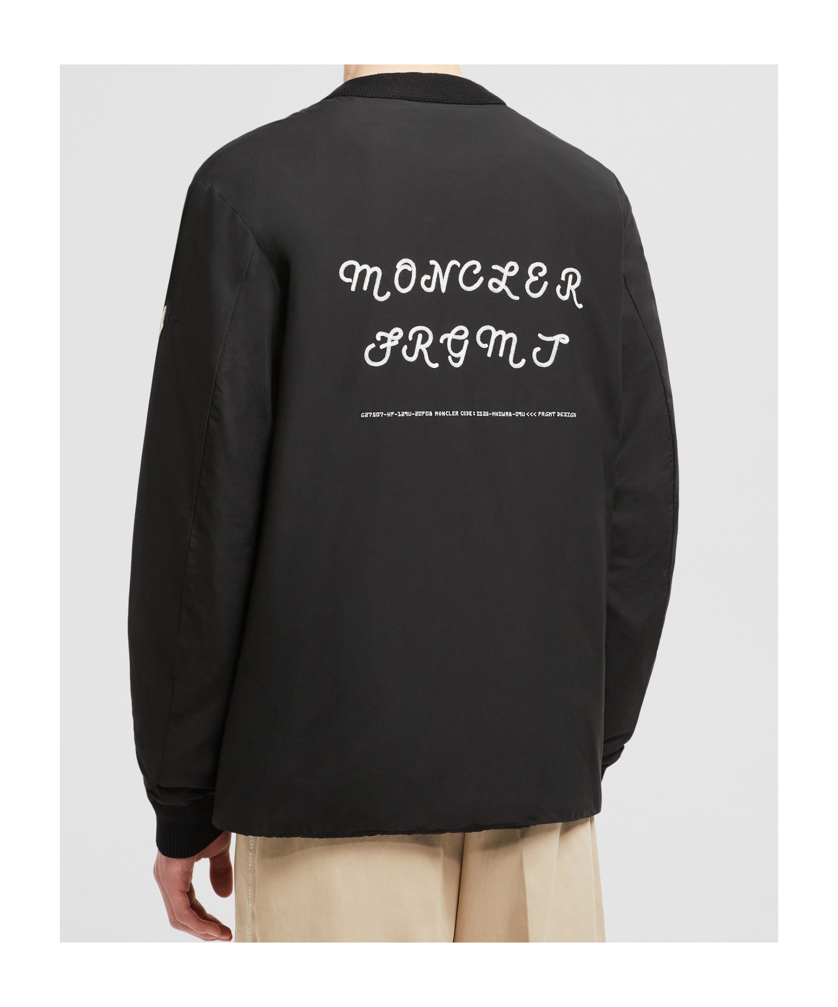 Moncler Genius Moncler X Frgmt Anise Down Jacket In Black
