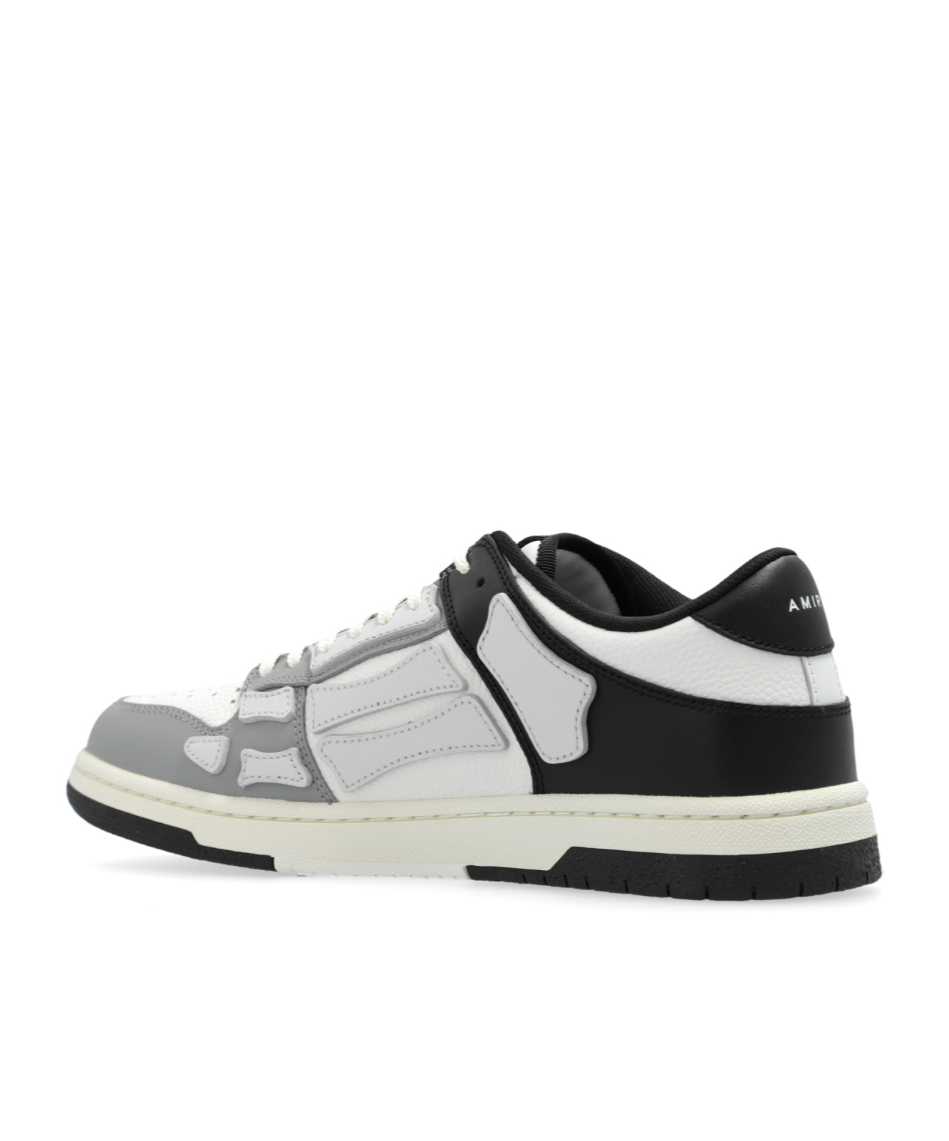 Amiri Multicolor Two-tone Skel Top Low Sneakers In White