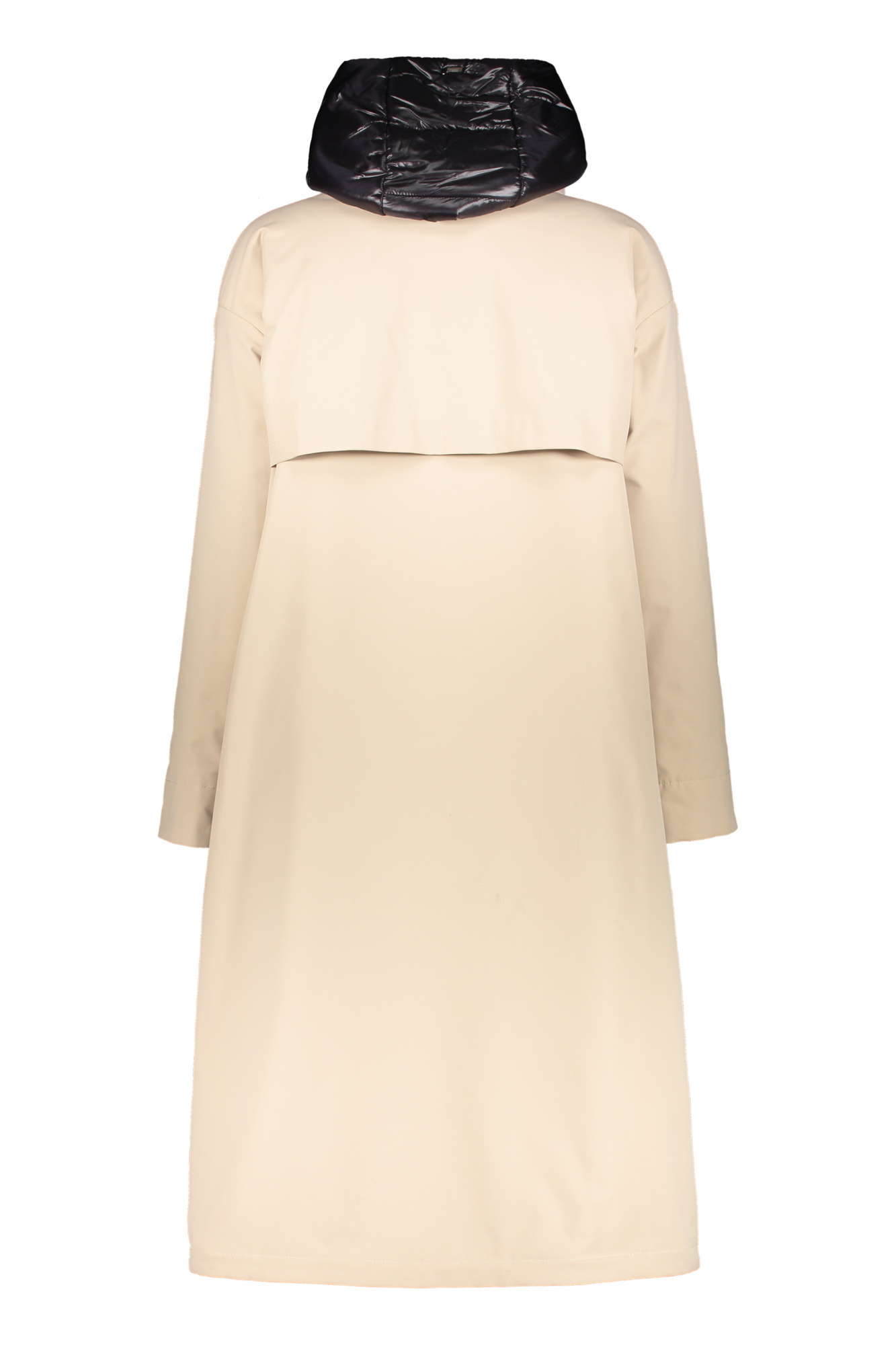 Herno Padded Drawstring-hooded Coat In Neutral