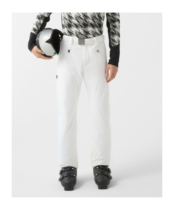 Bogner Belted Casual Pants In White