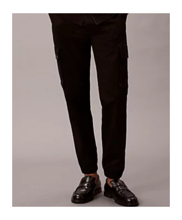 Calvin Klein Jeans Est.1978 Skinny Cargo Pants In Black