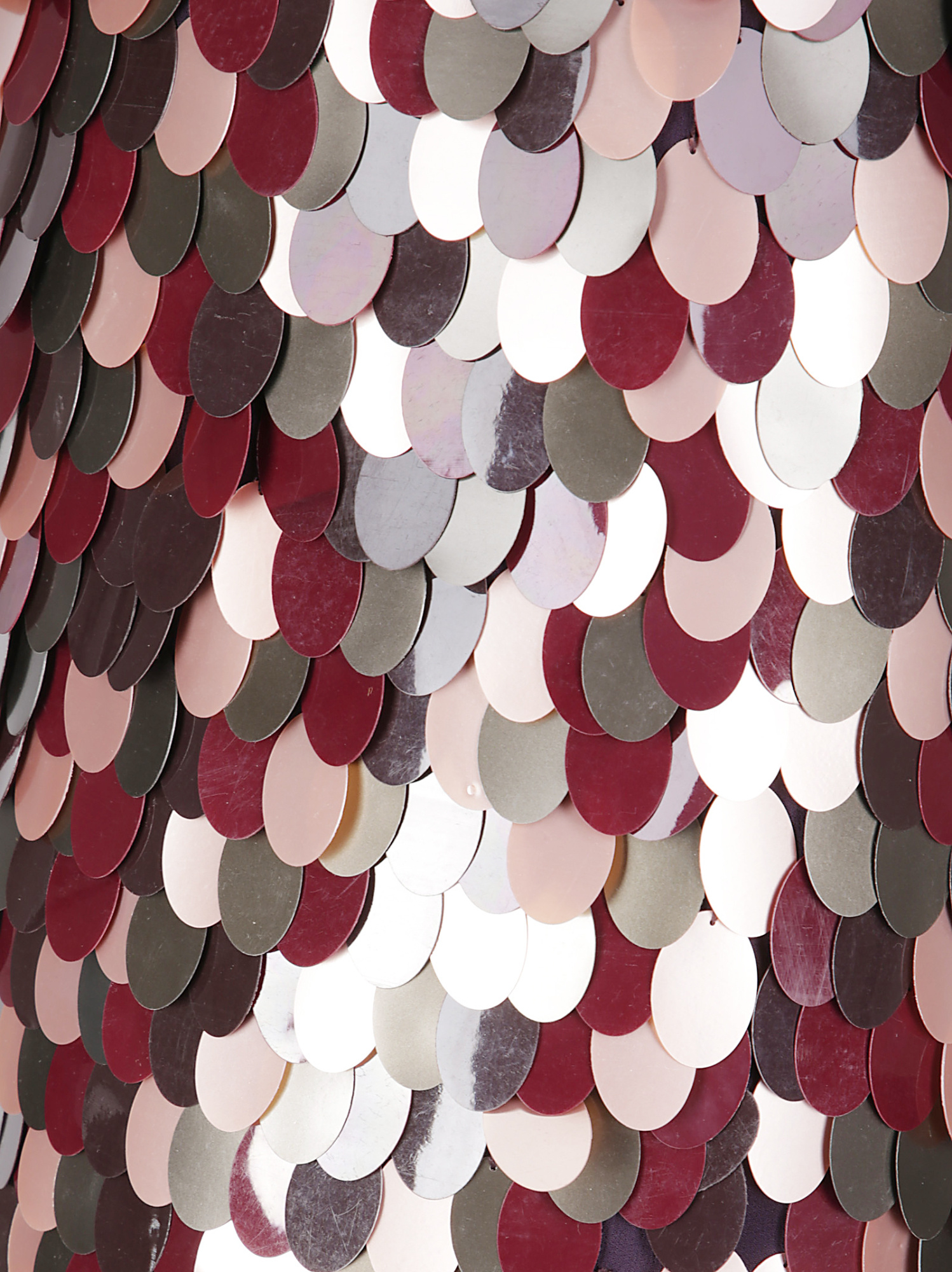 Dries Van Noten Textured Wrap Skirt With Herringbone Sequins In Multi