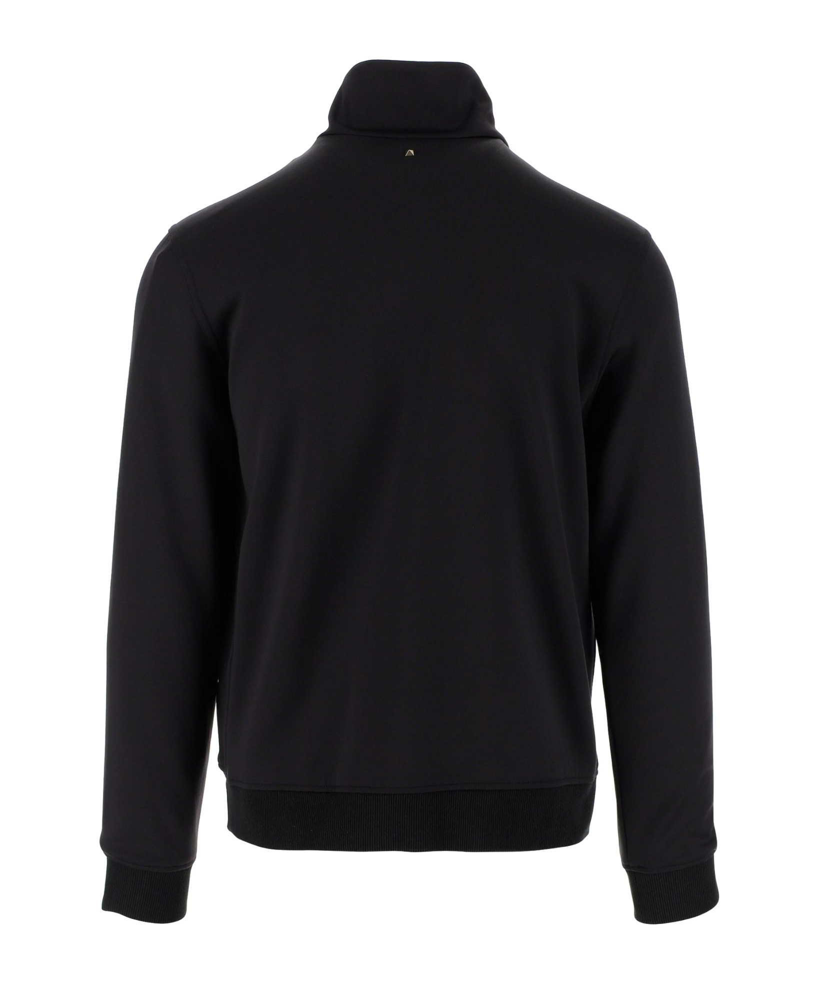 Valentino Vltn Zippered Pilot Casual Jacket In Black