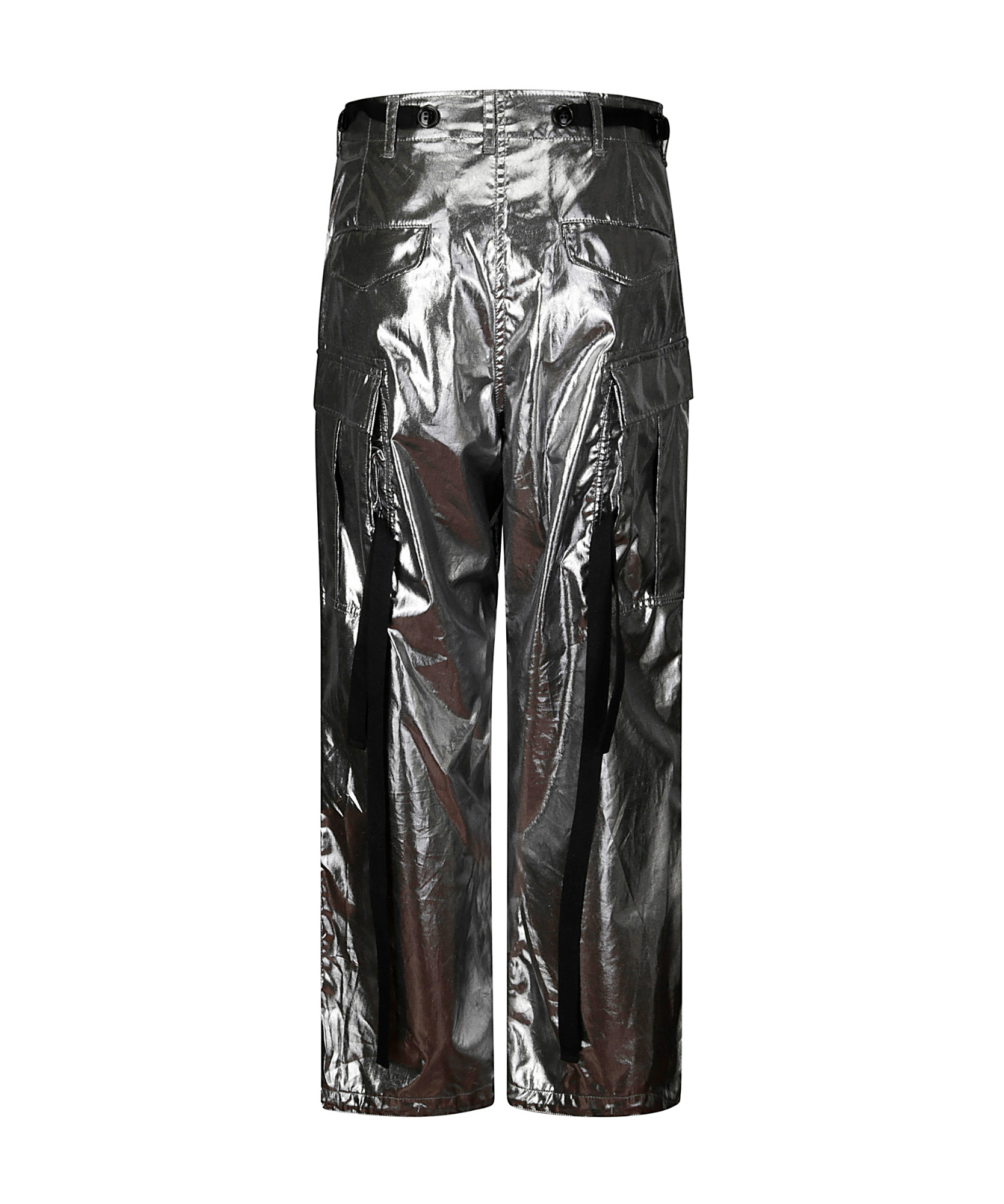 JUNYA WATANABE METALLIC EFFECT PANTS