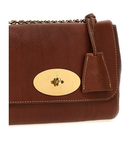 Mulberry Lily Legacy Foldover Top Crossbody Bag In Brown